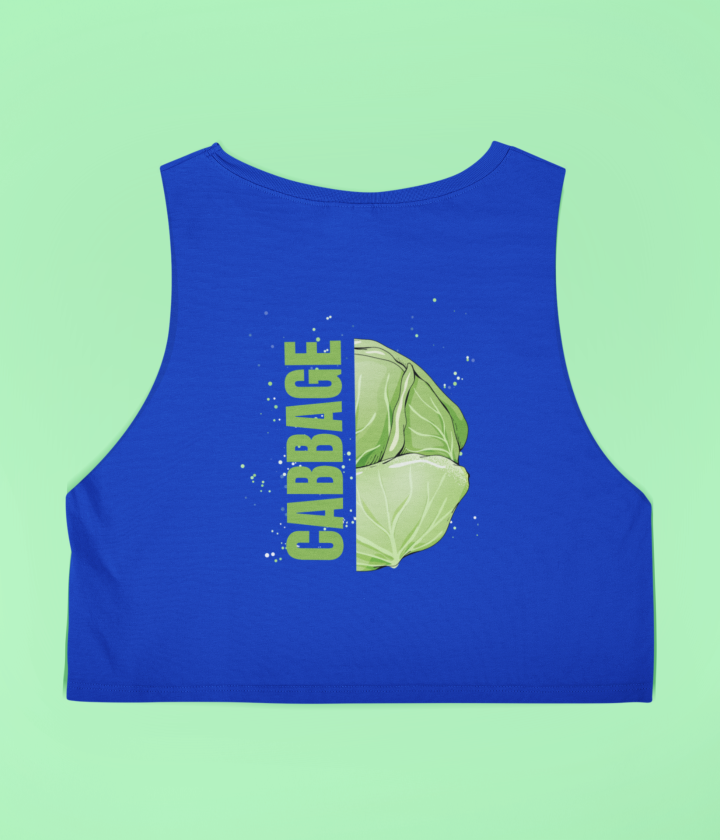 Cabbage - Women's Crop Tank - aiink