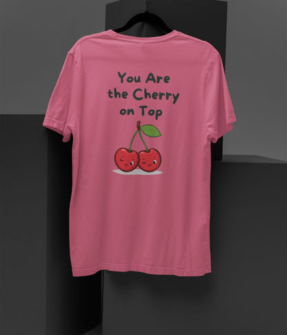 Cherry On Top - Terry Oversized T-Shirt - aiink