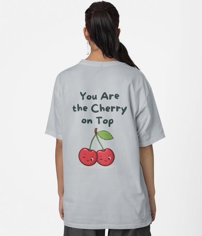 Cherry On Top - Unisex Oversized Classic T-Shirt - aiink