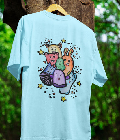Coloriage Doodle - Oversized Classic T-Shirt - aiink