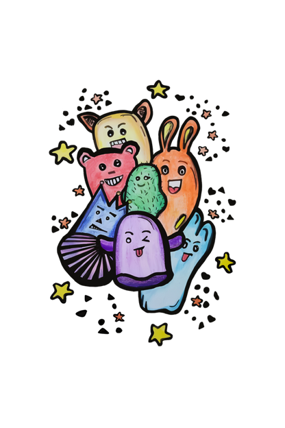 Coloriage Doodle - Oversized Classic T-Shirt - aiink