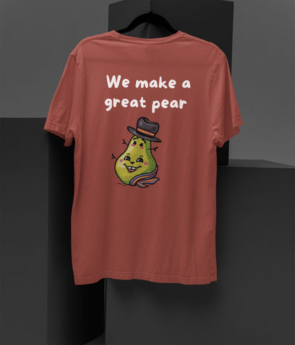 Great Pear - Unisex Oversized Classic T-Shirt- Dark - aiink