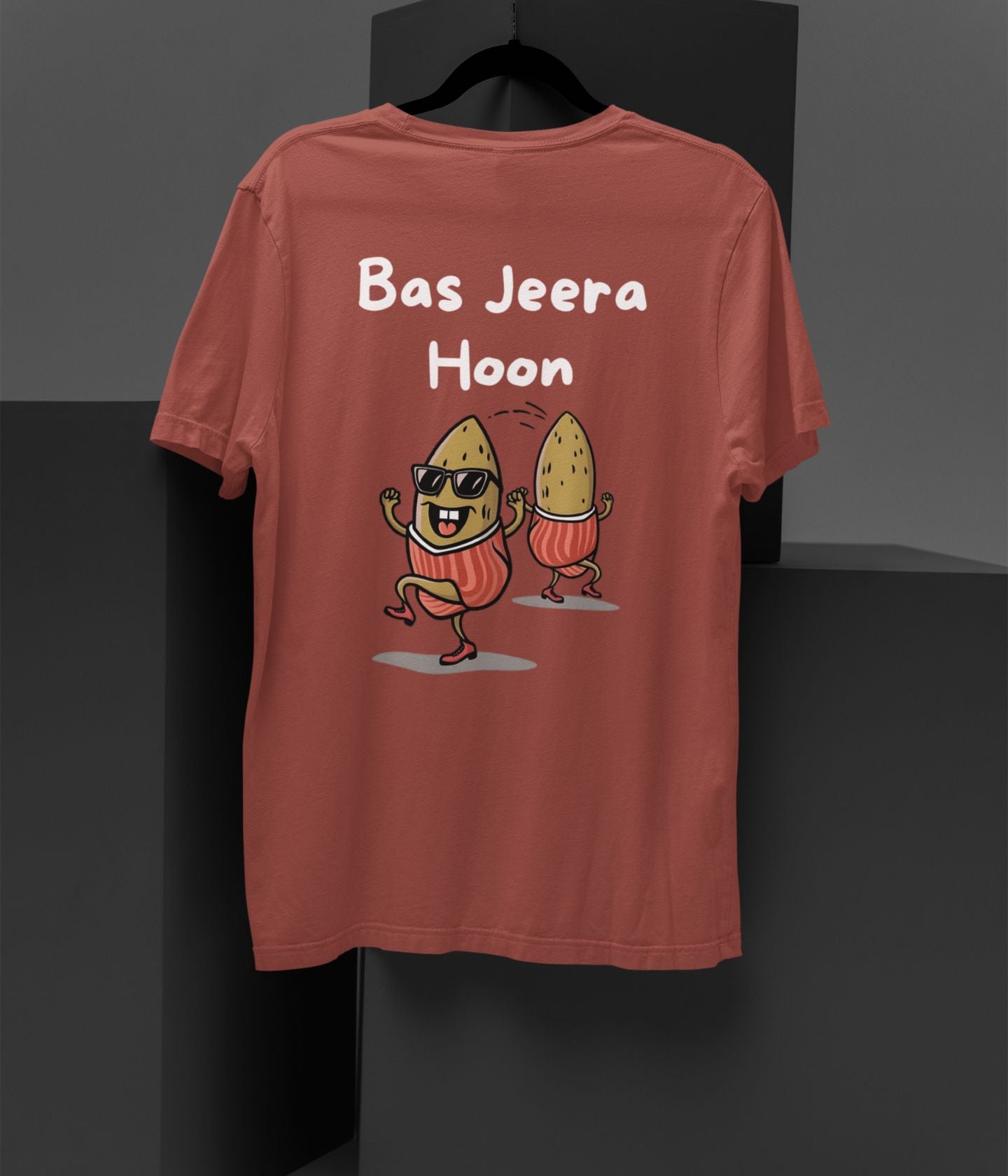 Bas Jeera Hun - Unisex Oversized Classic T-Shirt  - Dark - aiink