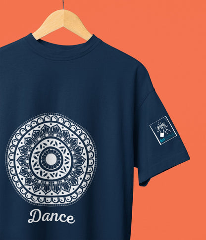 Dance - Oversized Classic T-Shirt - Dark - aiink