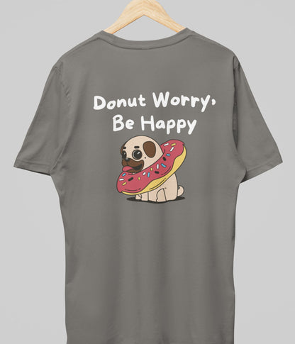 Donut Worry - Unisex Classic T-Shirt - Dark - aiink