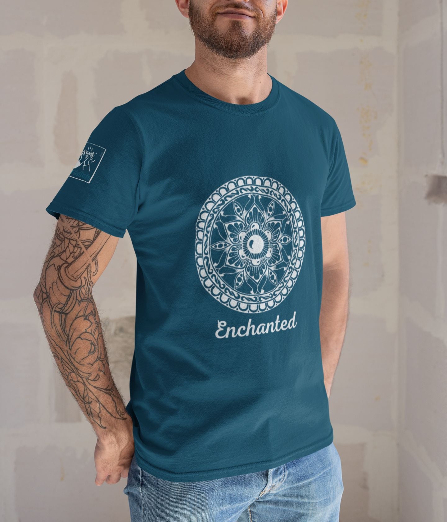 Enchanted - Unisex Classic T-Shirt - Dark - aiink