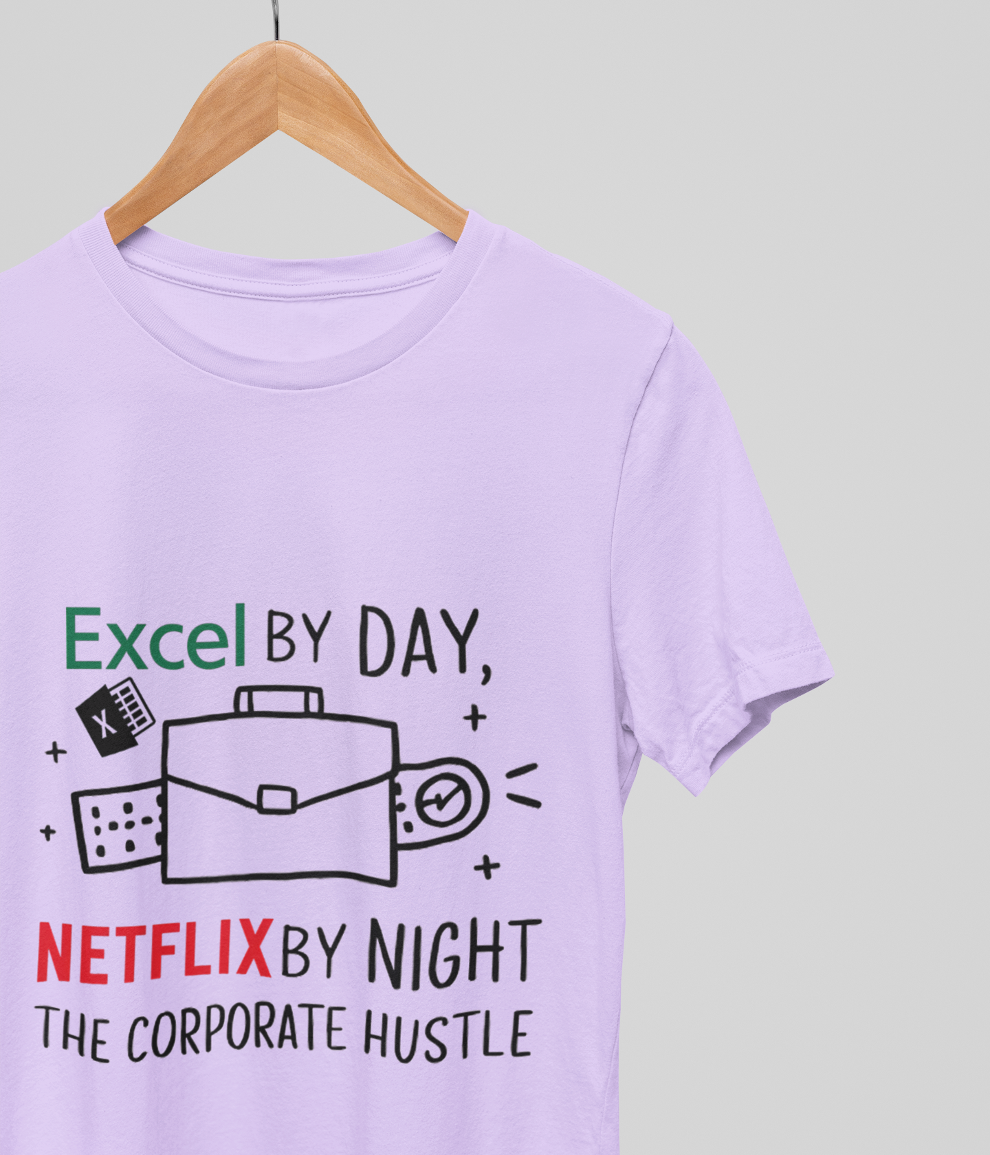 Excel - Netflix - Men's Supima Cotton T-Shirts - aiink