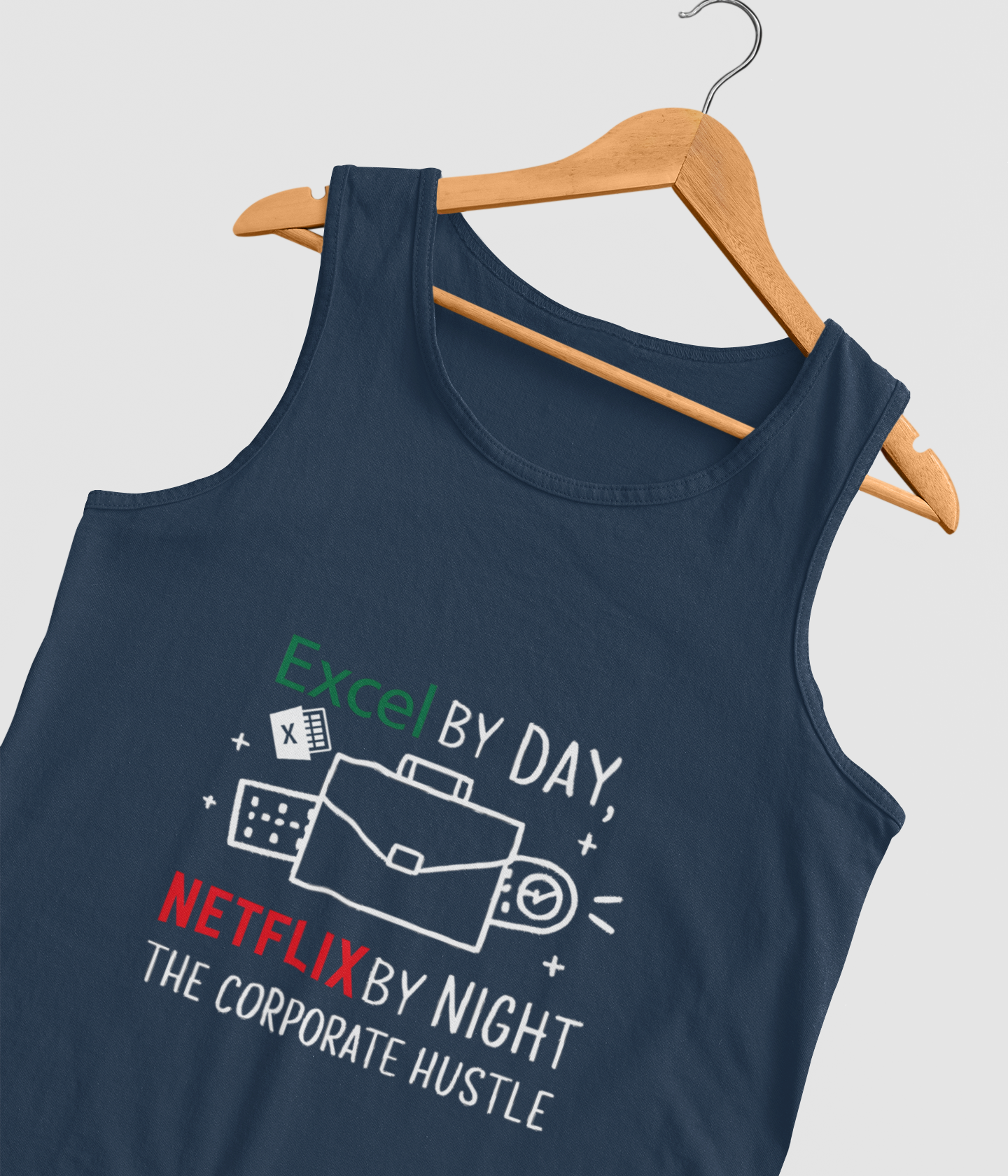 Excel Netflix - Women's Tank Tops - Dark - aiink