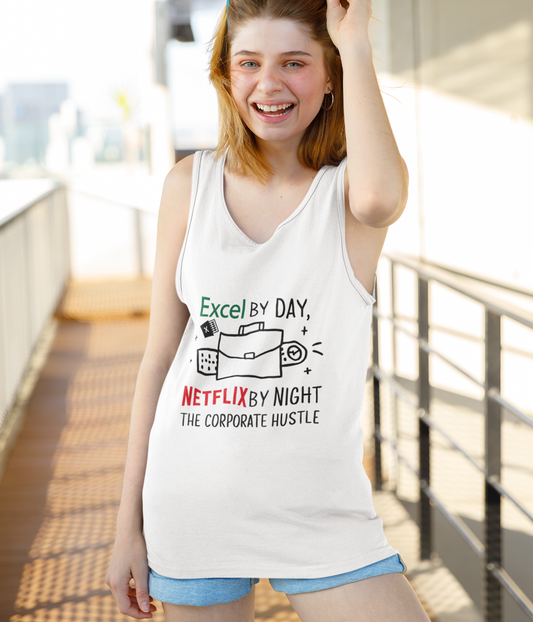 Excel - Netflix - Women's crop tank - aiink