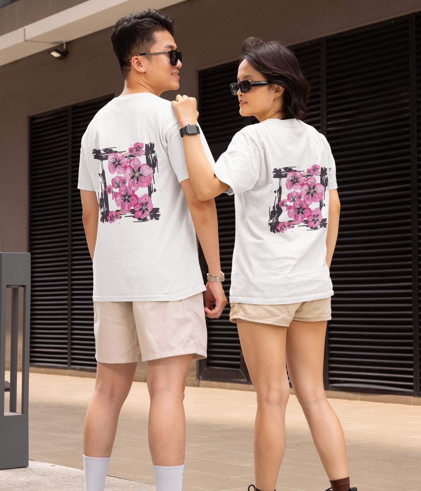Flower Frame - Unisex Classic T-Shirt - aiink