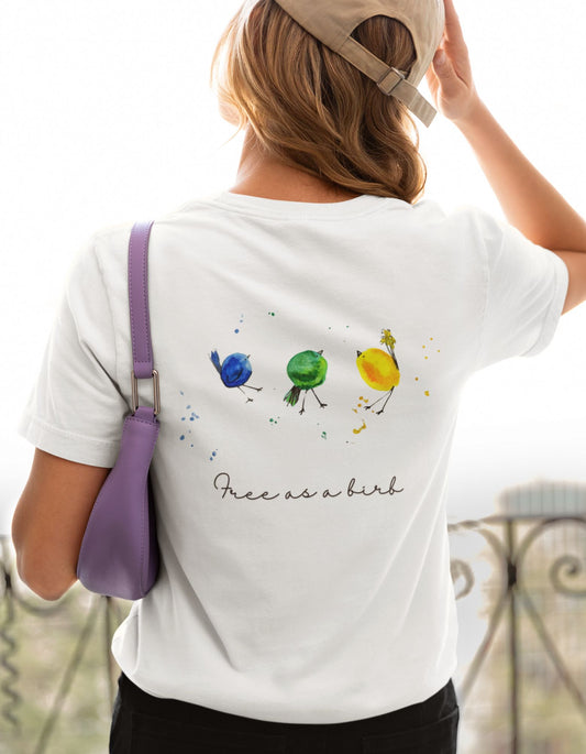 Free As A Birb - Unisex Classic T-Shirt - aiink