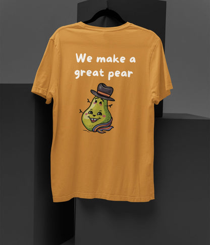 Great Pear - Unisex Oversized Classic T-Shirt- Dark - aiink