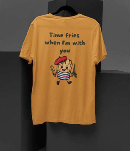 Time Fries - Unisex Oversized Classic T-Shirt - aiink