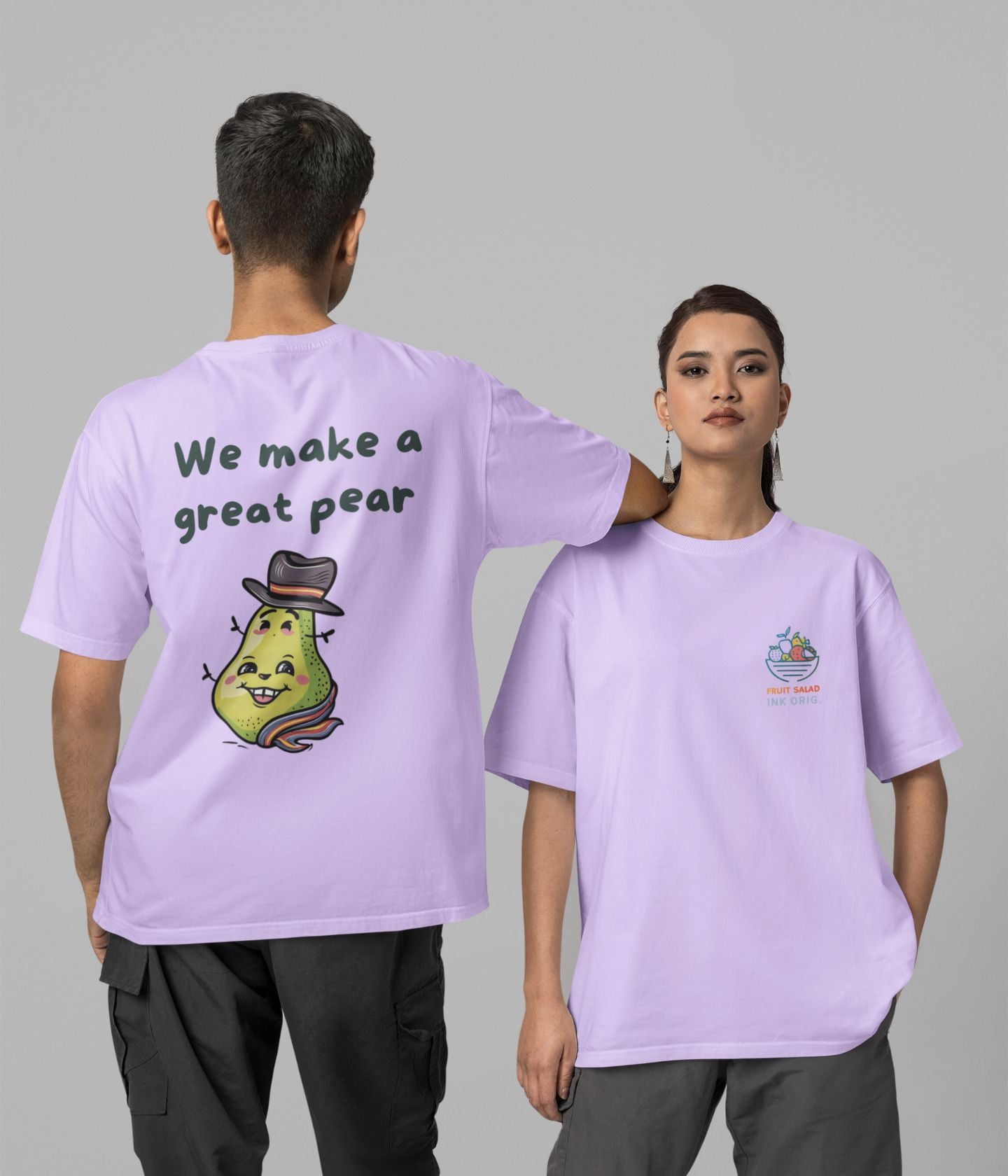 Great Pear - Unisex Oversized Classic T-Shirt - aiink