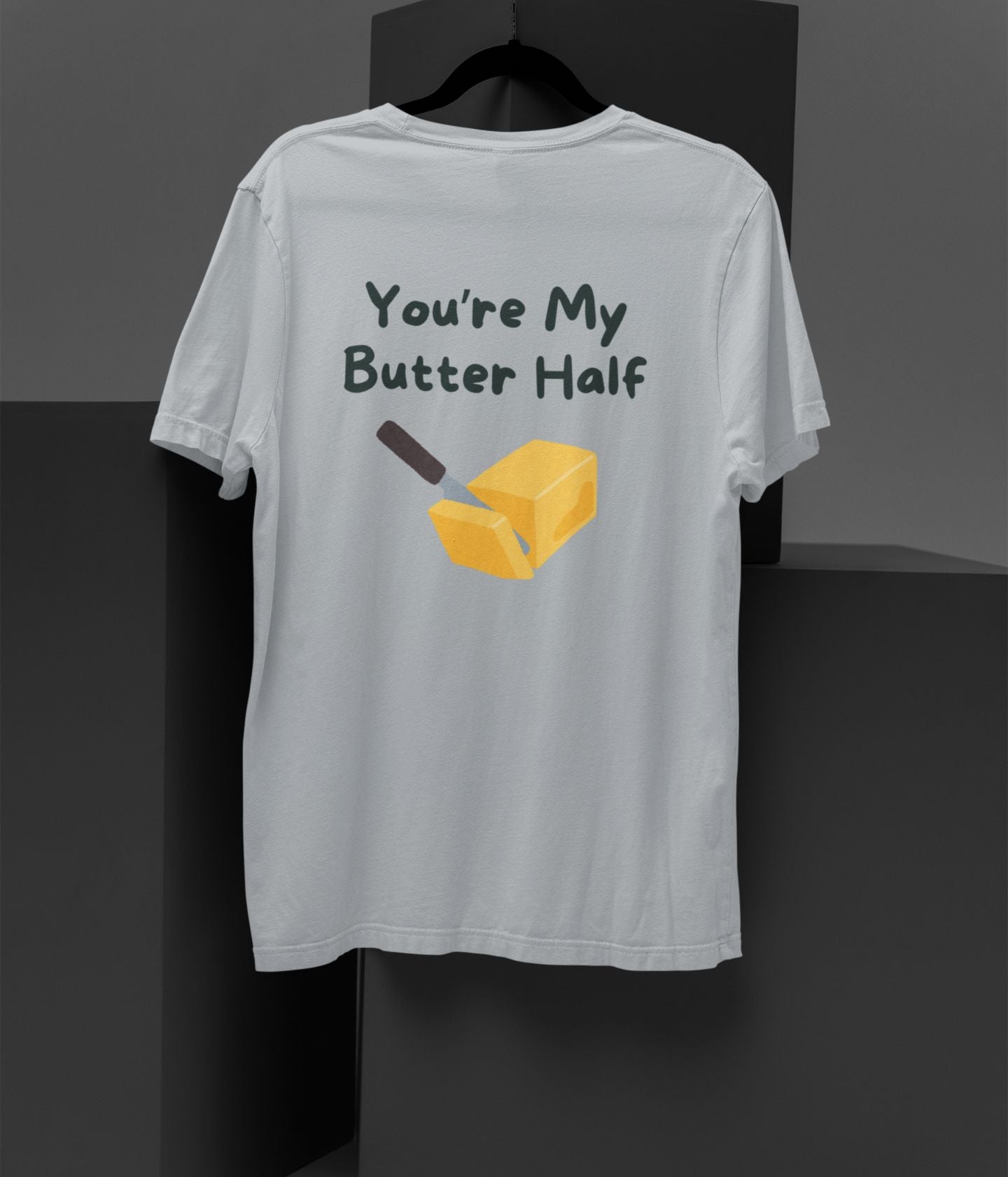 Butter Half - Unisex Oversized Classic T-Shirt - aiink