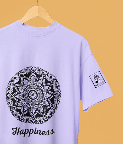 Happiness - Oversized Classic T-Shirt - aiink