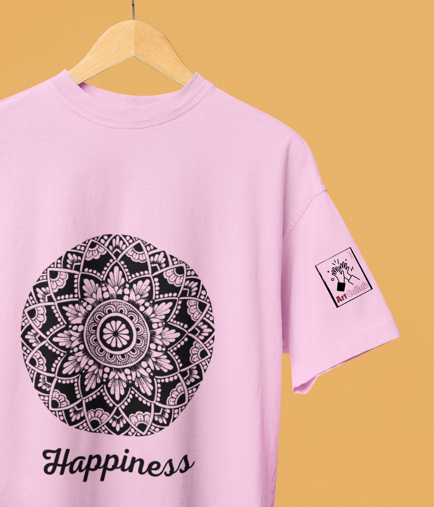 Happiness - Oversized Classic T-Shirt - aiink