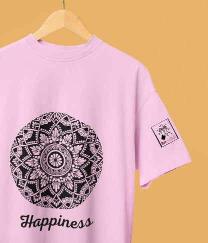 Happiness - Oversized Classic T-Shirt - aiink