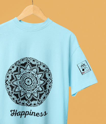 Happiness - Oversized Classic T-Shirt - aiink