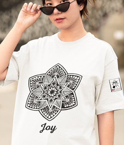 Joy - Terry Oversized T-Shirt - aiink