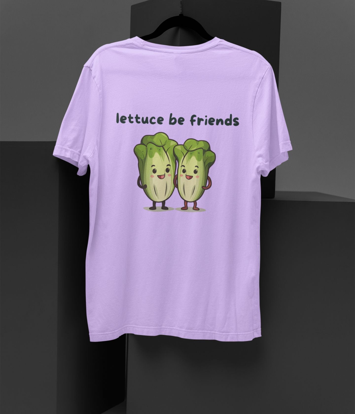 Lettuce Be Friends - Terry Oversized T-Shirt - aiink