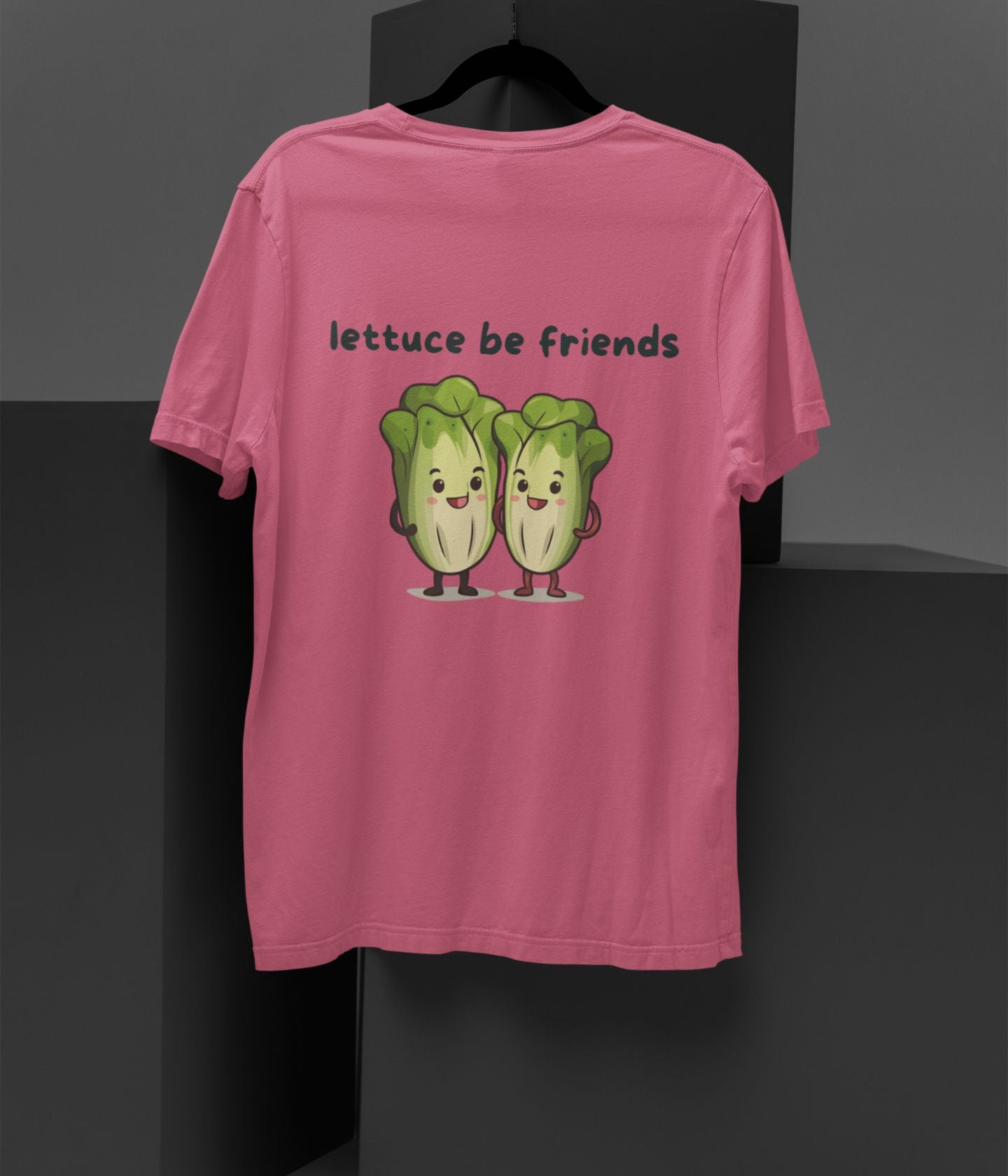 Lettuce Be Friends - Terry Oversized T-Shirt - aiink