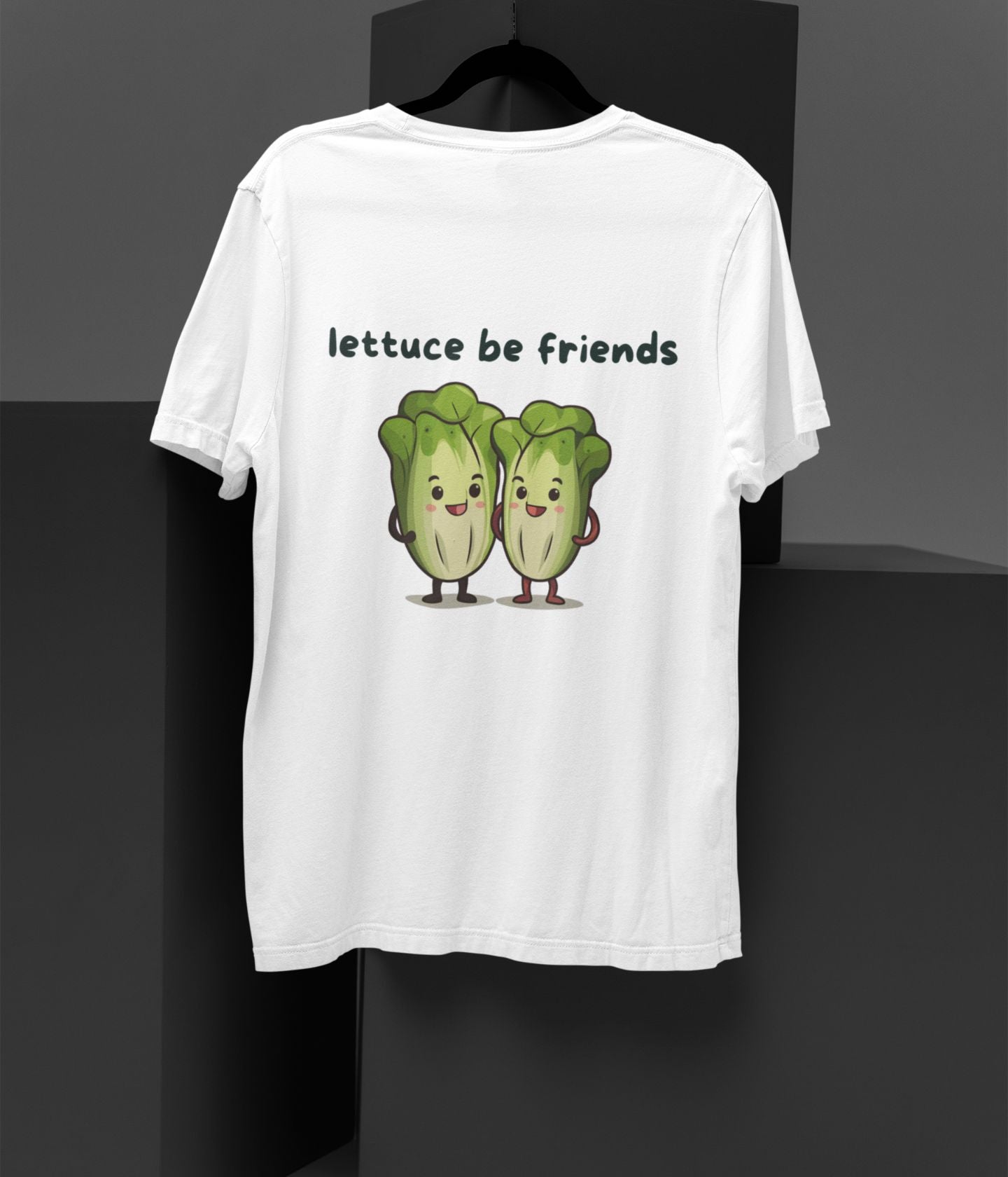 Lettuce Be Friends - Terry Oversized T-Shirt - aiink