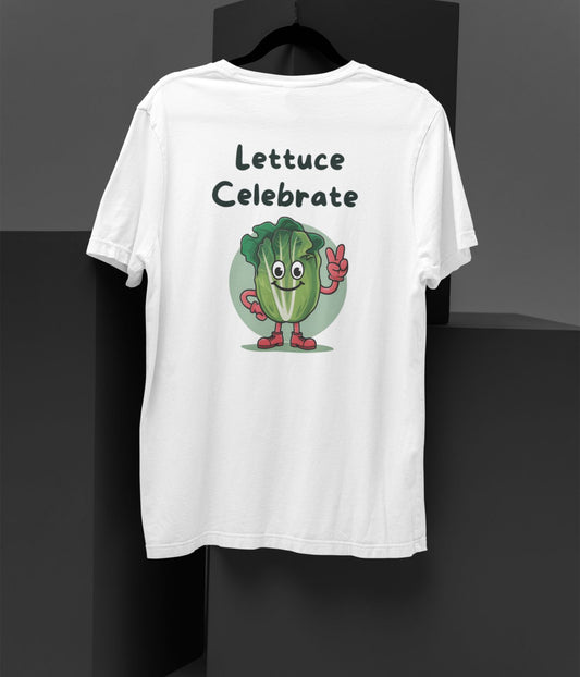 Lettuce Celebrate - Terry Oversized T-Shirt - aiink