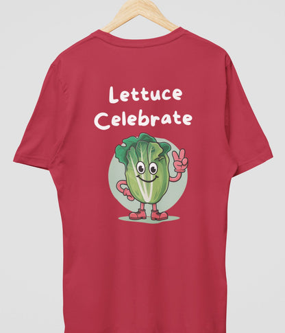 Lettuce Celebrate - Unisex Classic T-Shirt - Dark - aiink