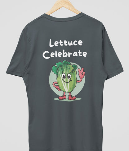 Lettuce Celebrate - Unisex Classic T-Shirt - Dark - aiink