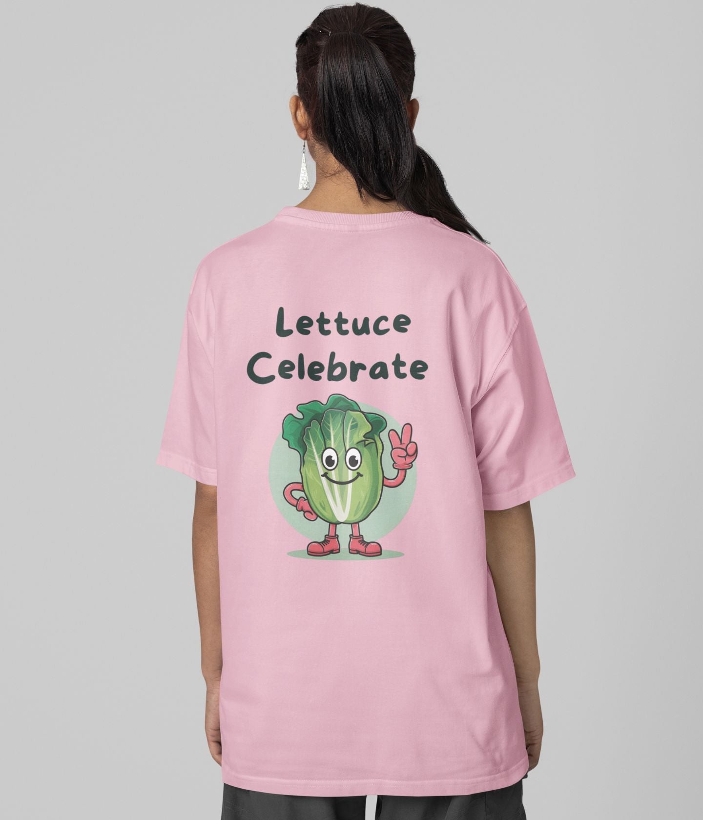 Lettuce Celebrate - Unisex Oversized Classic T-Shirt - aiink