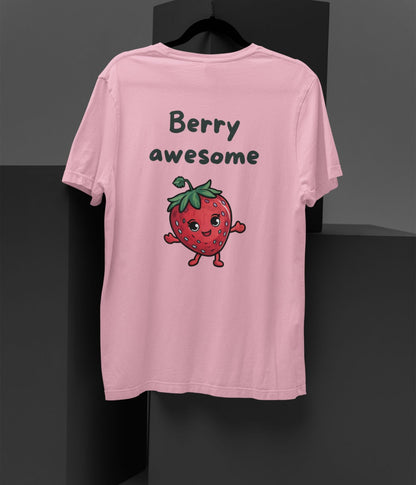 Berry Awesome - Unisex Oversized Classic T-Shirt - aiink