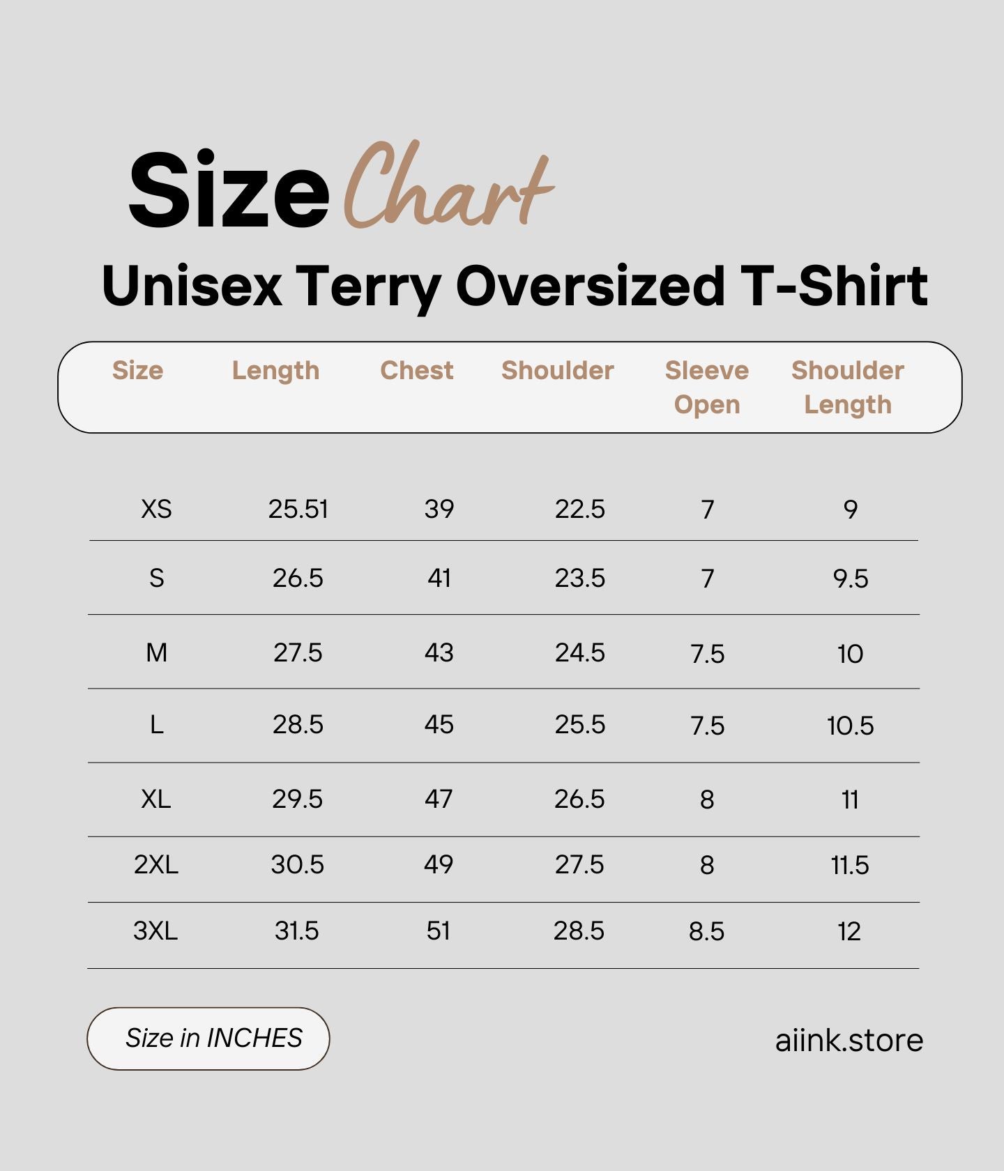 Lost In The Mountains - Terry Oversized T-Shirt Ai Ink™