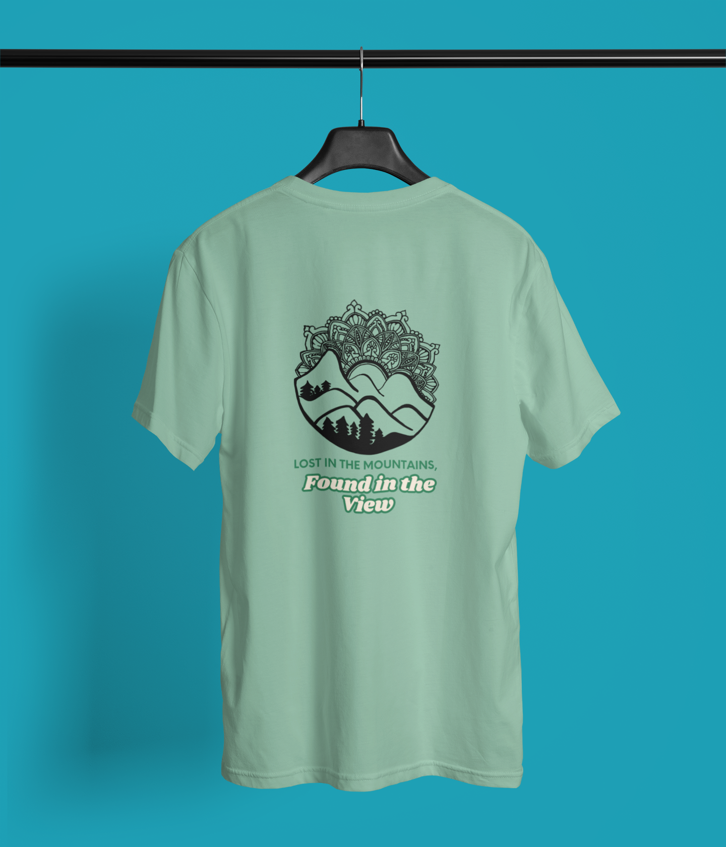 Lost In The Mountains - Unisex Classic T-Shirt Ai Ink™