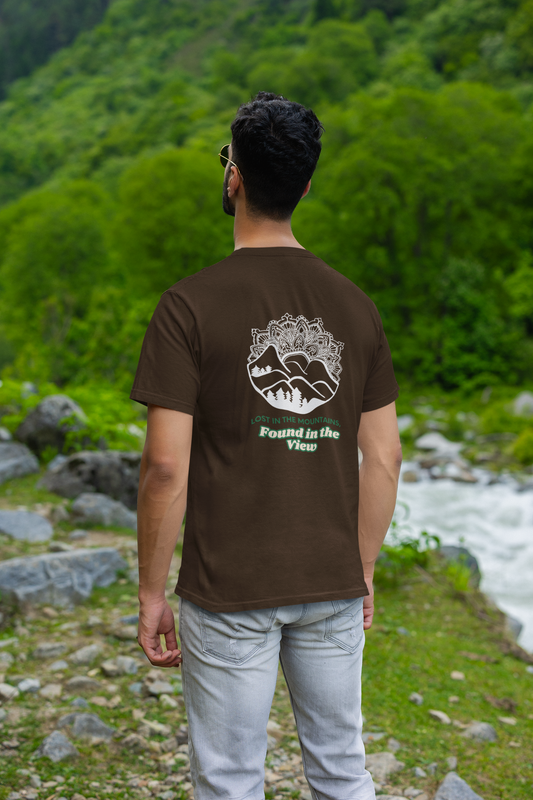 Lost In The Mountains - Unisex Classic T-Shirt - Dark Ai Ink™