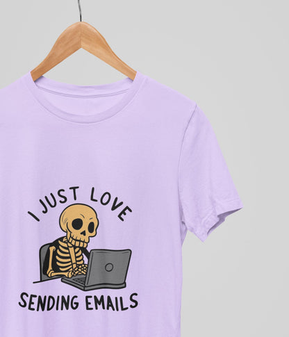 Love Sending Emails - Women's Supima Cotton T-Shirt - aiink