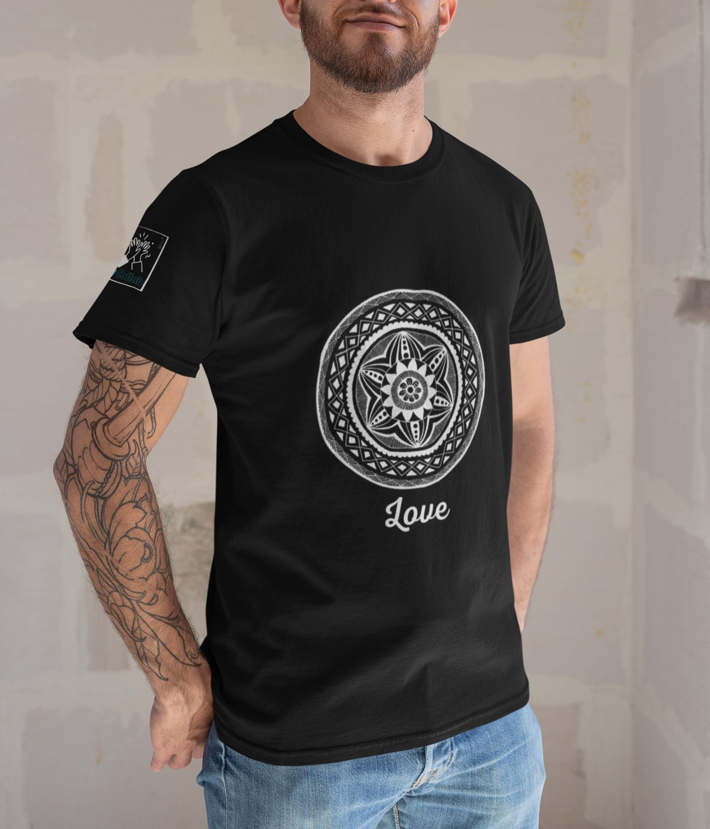 Love - Unisex Classic T-Shirt - Dark - aiink