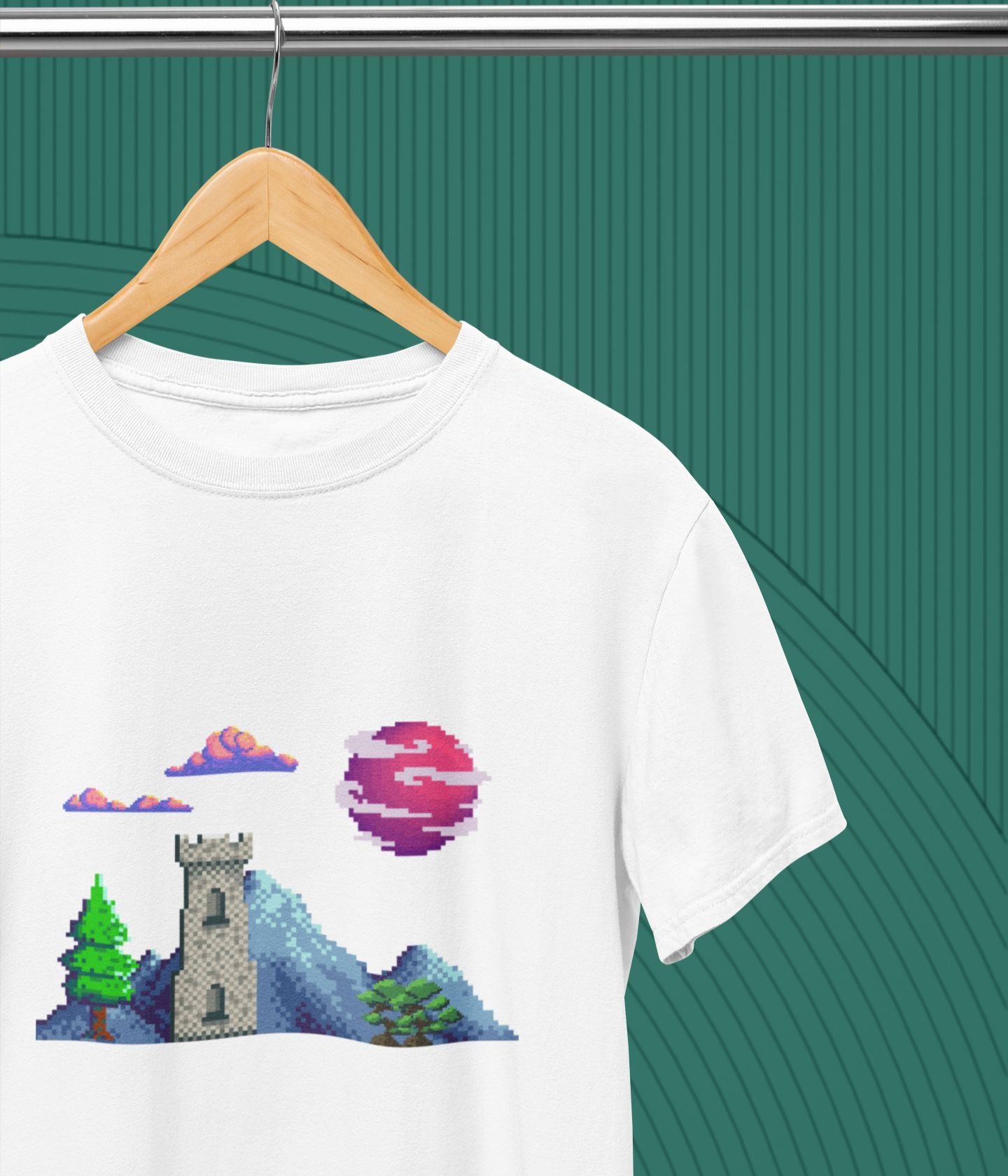 Lunar Castle - Unisex Classic T-Shirt Ai Ink™