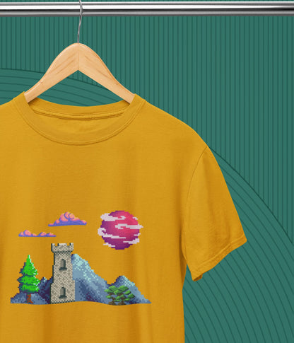 Lunar Castle - Unisex Classic T-Shirt Ai Ink™