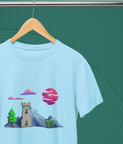 Lunar Castle - Unisex Classic T-Shirt Ai Ink™