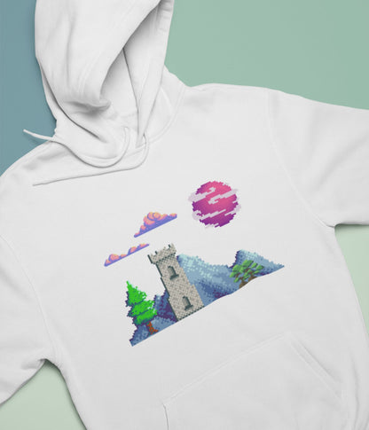 Lunar Castle - Unisex Hoodie Ai Ink™