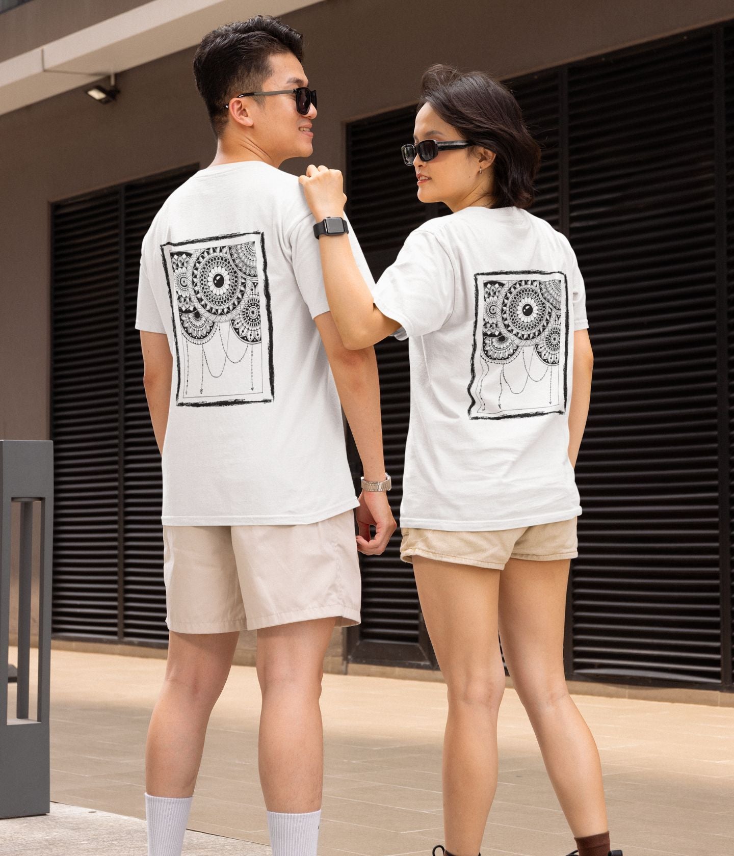 Mandala Frame - Unisex Classic T-Shirt - aiink