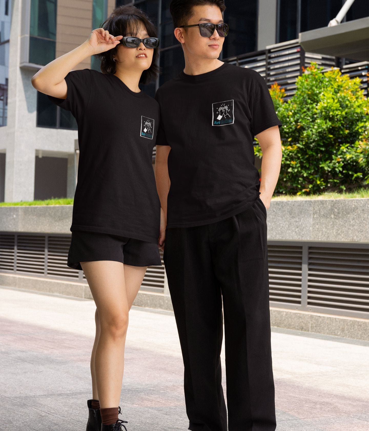Mandala Frame - Unisex Classic T-Shirt - Dark - aiink