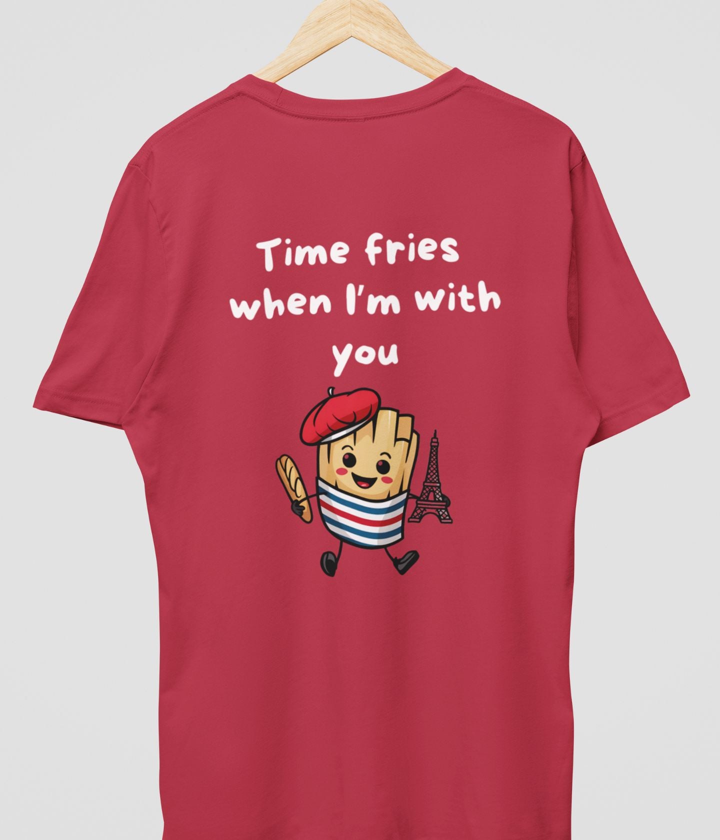 Time Fries - Unisex Classic T-Shirt - Dark - aiink