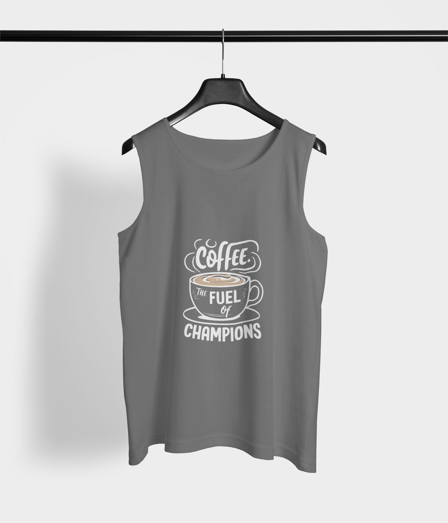 Coffee is a Fuel - Men's Gym Vest - aiink