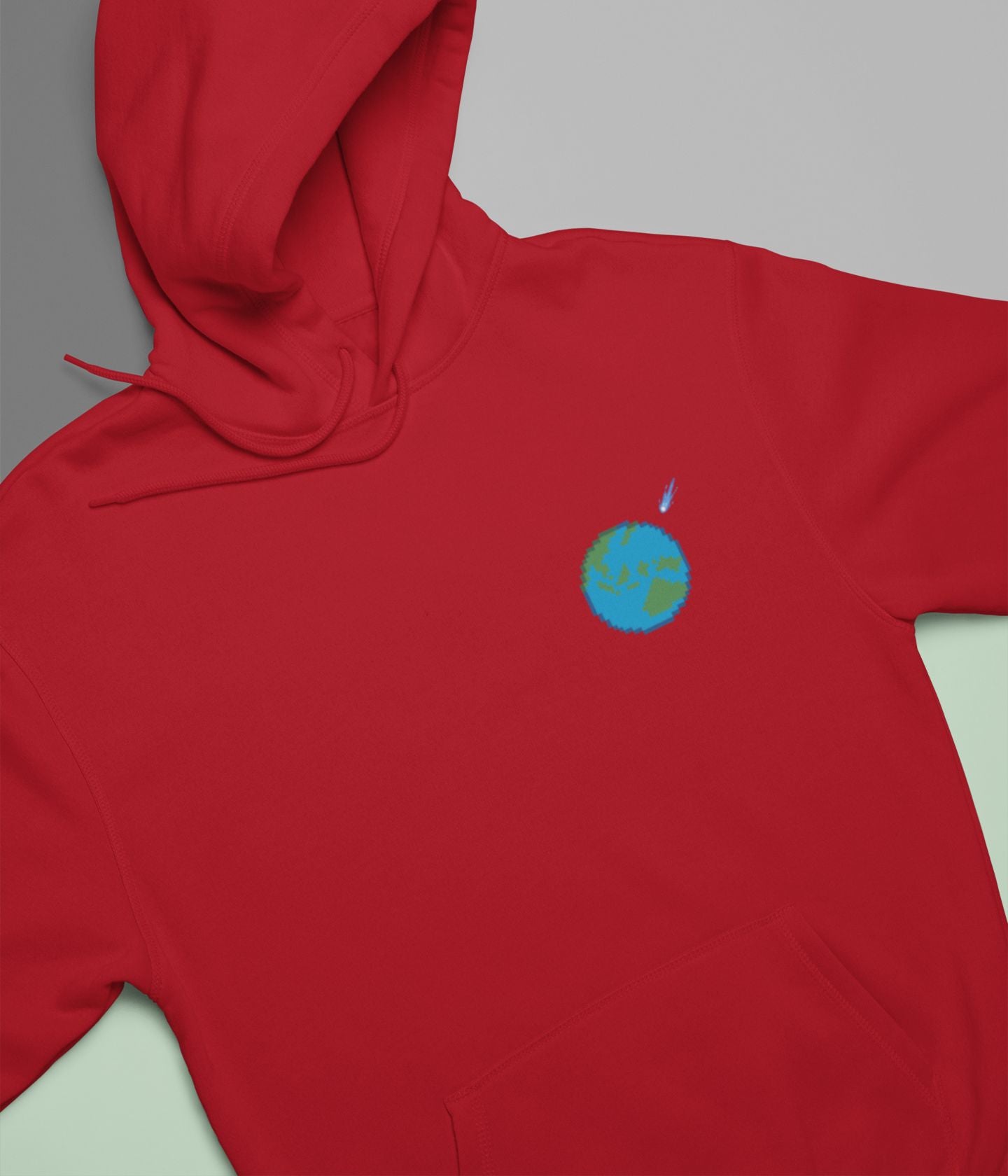 Meteor Impact - Unisex Hoodie - Dark Ai Ink™