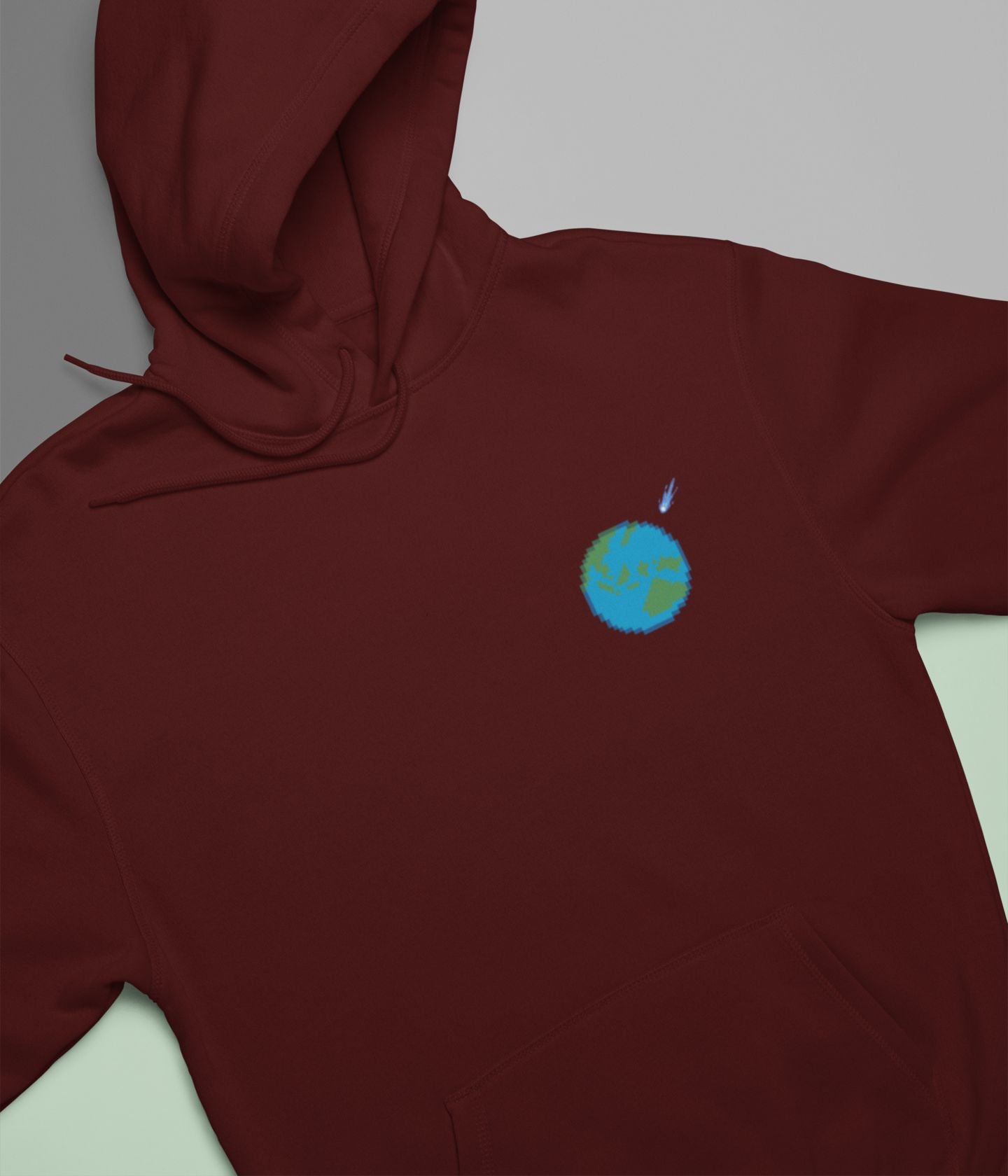 Meteor Impact - Unisex Hoodie - Dark Ai Ink™