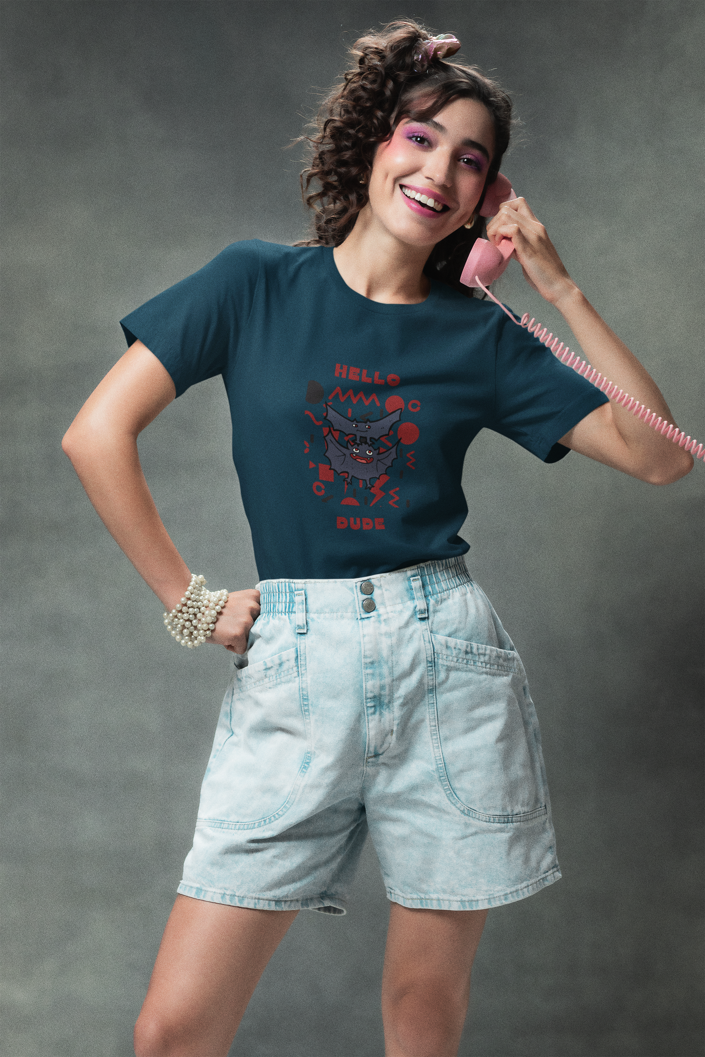 Naughty Bat! - Women's Supima Cotton T-Shirt - aiink