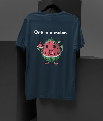 One In A Melon - Unisex Oversized Classic T-Shirt - Dark - aiink