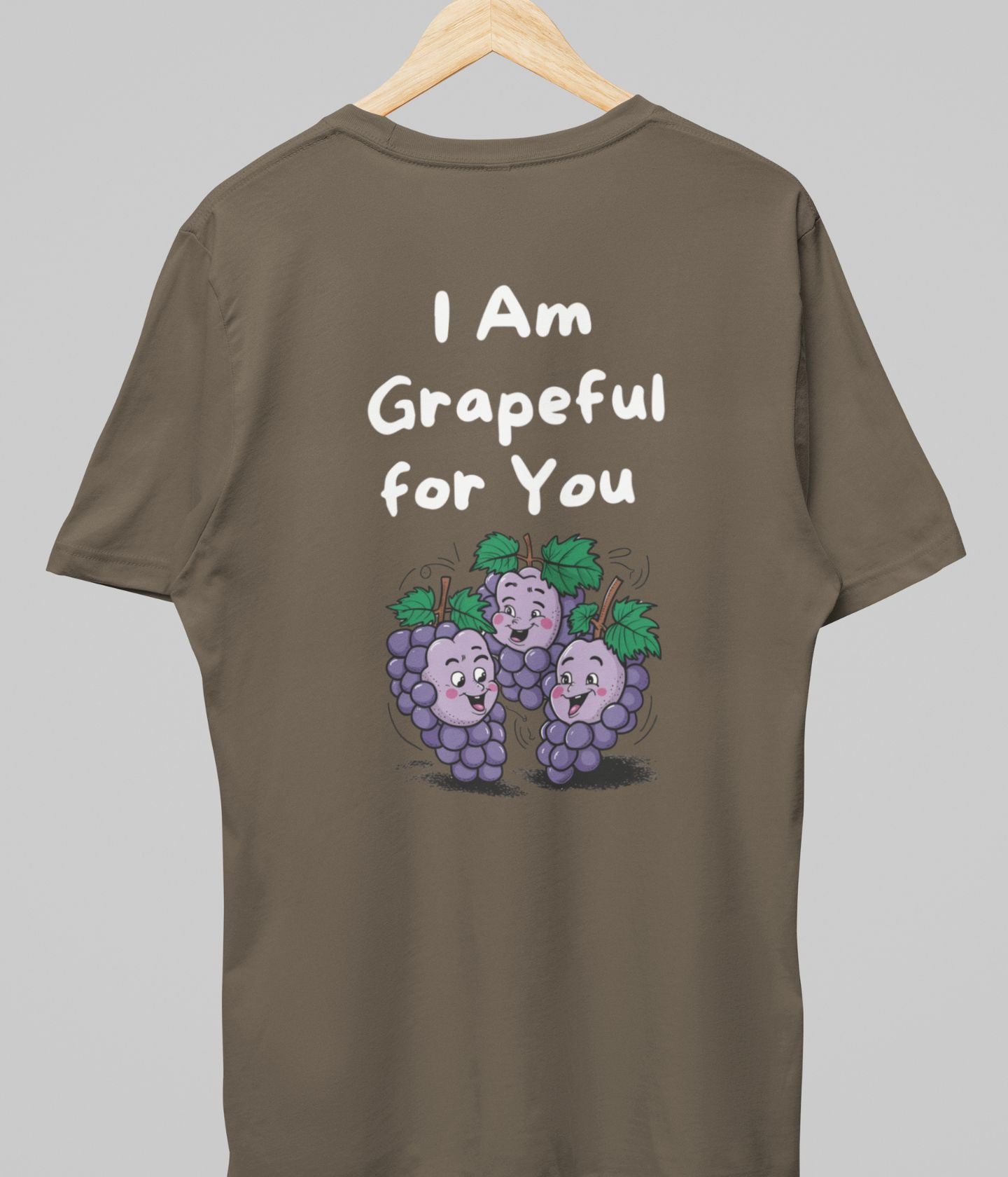 I Am Grapeful For You - Unisex Classic T-Shirt - Dark - aiink